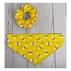 Dog Bandana & Scrunchie set